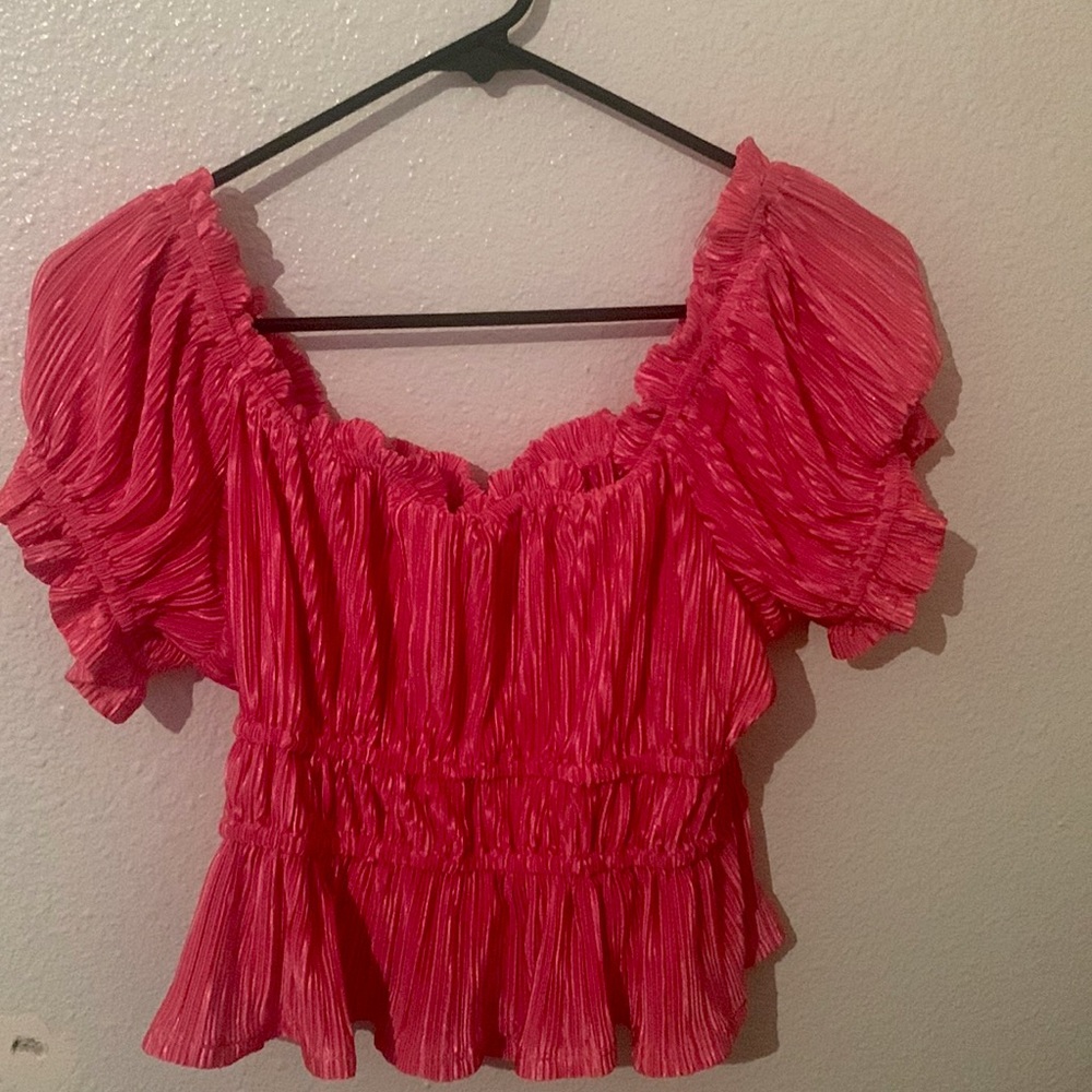 Hot Pink Blouse